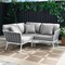 Modway Stance Outdoor Patio Aluminum Small Sectional Sofa-EEI-5752
